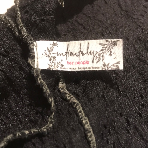 Free people Black lace tank - Picture 2 of 3